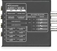 Blackmagic Design Mini Converter Audio to SDI 4K Actieve video-omzetter 3840 x 2160, - - thumbnail