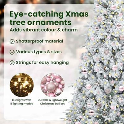 VidaXL Kunstmatige inklapbare kerstboom wit 210 cm pe en pvc VidaXL Kunstmatige inklapbare kerstboom wit 210 cm pe en pvc