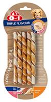 8in1 Triple Flavour sticks hondensnacks 6 verpakkingen - thumbnail