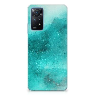 Smartphone hoesje Xiaomi Redmi Note 11 Pro 5G Painting Blue Smartphone hoesje Xiaomi Redmi Note 11 Pro 5G Painting Blue