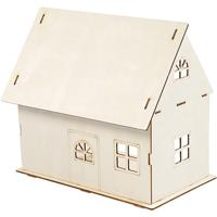 Creativ Company Diy houten poppenhuis - thumbnail