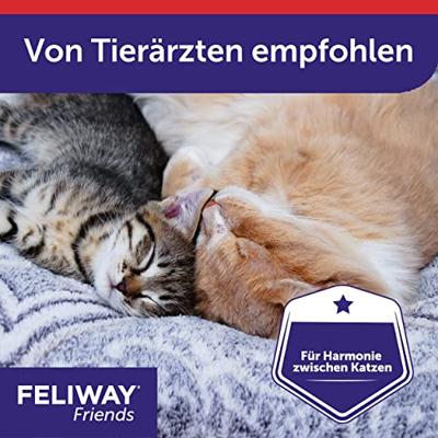 Feliway Friends Verdamper voor de kat 3 Navullingen