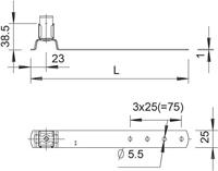 OBO Bettermann 157 F-VA 230 Montage-accessoires 1 stuk(s) - thumbnail