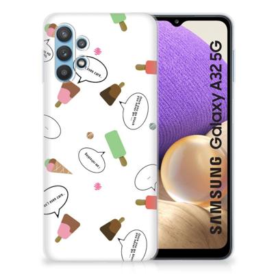 Samsung Galaxy A32 5G | Siliconen Case | IJsjes