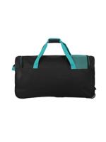 Basics Fresh Wheeled duffle L Black/Petrol - thumbnail