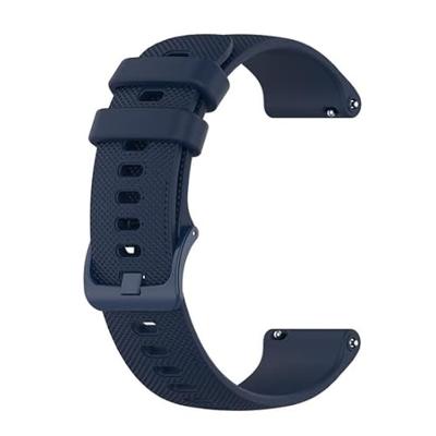 Garmin Venu 3s / Vivoactive 4s / Venu 2s / Vivomove 3s / Forerunner 255s - Sportband met motief - Donkerblauw