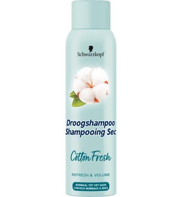 Schwarzkopf Droogshampoo cotton fresh 150 Milliliter