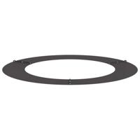 VidaXL Geschikt voor platte boomring zwart ø60 / 90 cm staal - thumbnail