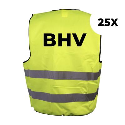 BHV hesje geel - 25 hesjes - ARBO centrum BHV hesje geel - 25 hesjes