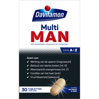 Davitamon Multi man 30 Tabletten - thumbnail