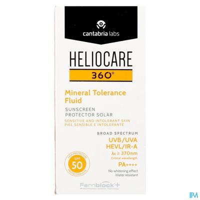 Heliocare 360° Mineral Tolerance Fluid SPF50 50ml