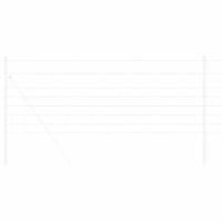 VidaXL Wilde hek warm verzinkt 1000 x 80 x 0,18 cm ijzer - thumbnail