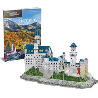 Cubic Fun National Geographic 3D Puzzel Neuschwanstein 121 Stukjes - thumbnail