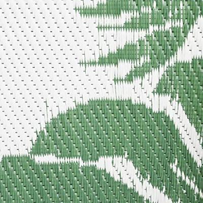 VidaXL Buitenkleed arakil 190x290 cm polypropeen groen VidaXL Buitenkleed arakil 190x290 cm polypropeen groen