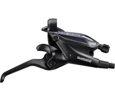 Shimano versteller (rechts) met remhendel 7 speed st-ef505 3 vingers zwart