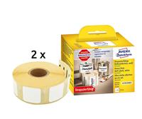Avery-Zweckform A1933083 Etiketten (rol) 25 x 25 mm Folie Wit 1 set(s) Universele etiketten - thumbnail