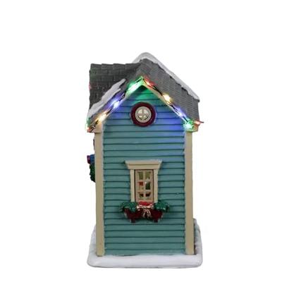 Lemax mom's she shed verlicht kerstdorp tafereel Harvest Crossing 2022