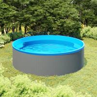 Splasher pool 350x90 cm grijs - thumbnail