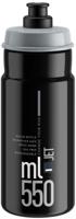 ELITE bidon "jet plus" bottle jet plus 550ml black/grey - thumbnail