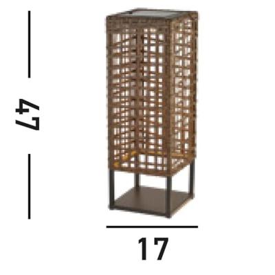 Searchlight Grote tafellampHanoi Ø 17cm - 61180-470