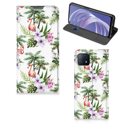OPPO A73 5G | Hoesje maken | Flamingo Palms