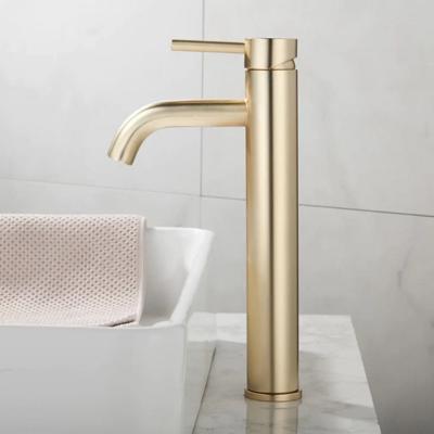 Wastafelkraan BWS Plus 30.5 cm Mat Goud Wastafelkraan BWS Plus 30.5 cm Mat Goud