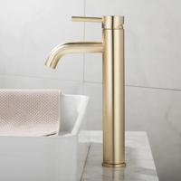 Wastafelkraan BWS Plus 30.5 cm Mat Goud - thumbnail