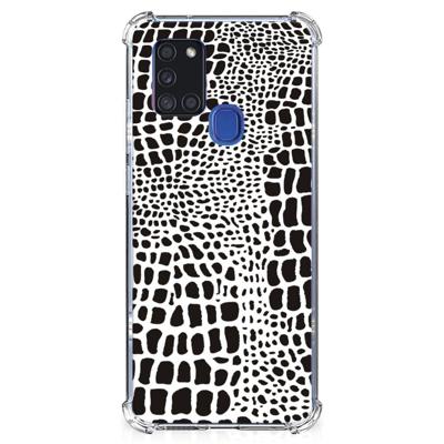 Samsung Galaxy A21s Case Anti-shock Slangenprint Samsung Galaxy A21s Case Anti-shock Slangenprint