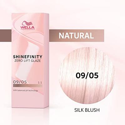 Wella Professionals - ShineFinity Zero Lift Glaze 09/05 Silk Blush 60 ml