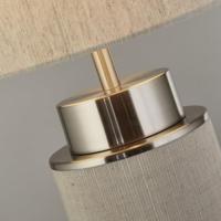 Searchlight TafellampFlask 72cm nikkel met vintage zand - EU59041SN - thumbnail