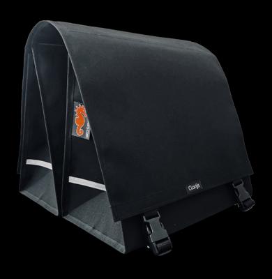 Clarijs tas dubbel xcelent xl zwart