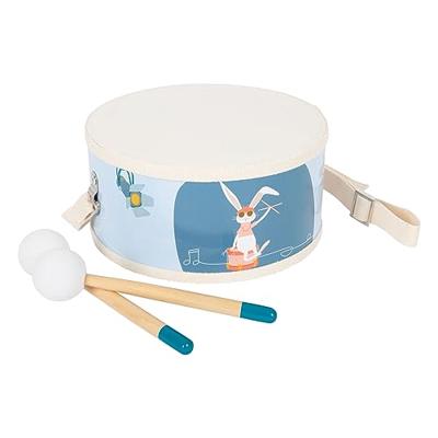 Small Foot houten trommel groovy beats met stokken, 3dlg.