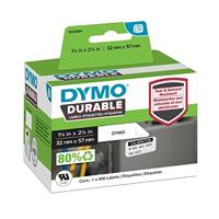 Etiket dymo labelwriter industrieel 32x57 wit - thumbnail