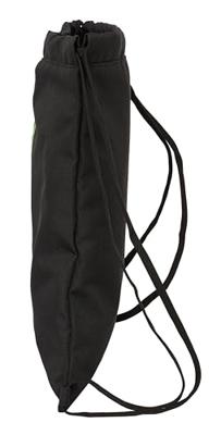 Rugtas met Koordjes Kappa Black Zwart 35 x 40 x 1 cm