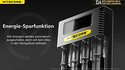 Nitecore Ci4 USB-C Oplader