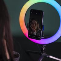 DÖRR Vlogging Kit VL-26 RGB LED-ringlamp Aantal LEDs: 130 - thumbnail