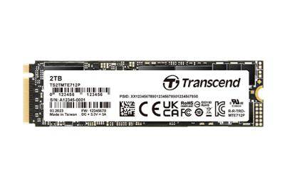 Transcend MTE712P 256 GB NVMe/PCIe M.2 SSD 2280 harde schijf PCIe NVMe 4.0 x4 Industrial TS256GMTE712P Transcend MTE712P 256 GB NVMe/PCIe M.2 SSD 2280 harde schijf PCIe NVMe 4.0 x4 Industrial TS256GMTE712P