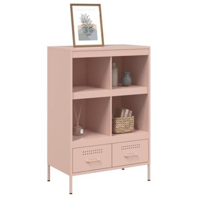 Hoge kast 68x39x101,5 cm koudgewalst staal roze Hoge kast 68x39x101,5 cm koudgewalst staal roze