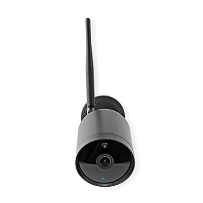 SmartLife Camera voor Buiten - Wi-Fi - Full HD 1080p - IP65 - Cloud Opslag (optioneel) / microSD (niet inbegrepen) - 12 V DC - Met bewegingssensor - Nachtzicht - Zwart
