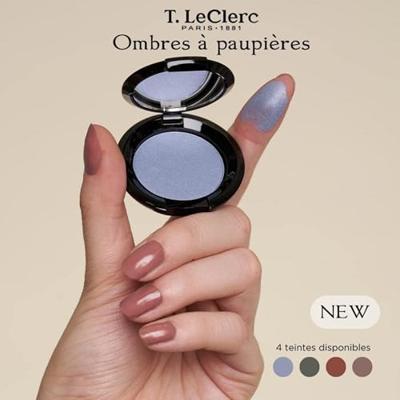 T.LeClerc Ombre à Paupieres - bleu azur 2,5g T.LeClerc Ombre à Paupieres - bleu azur 2,5g