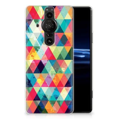 Sony Xperia Pro-I | TPU bumper | Geruit