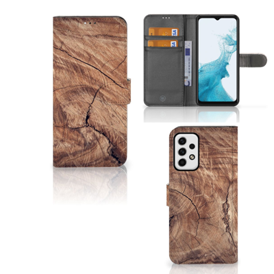 Samsung Galaxy A23 | Book Style Case | Tree Trunk
