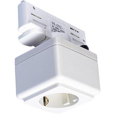 SLV RailStopcontact 3-Fase wit - 1001525