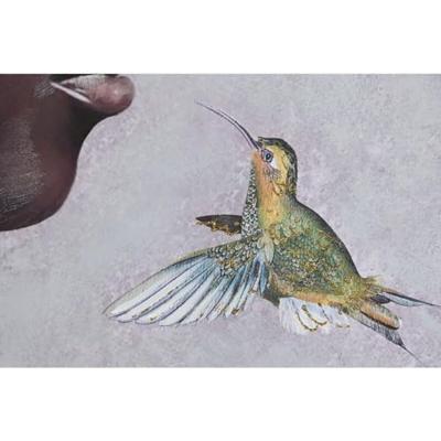 Schilderij Home ESPRIT Koloniaal Afrikaanse 70 x 3,5 x 100 cm 70 x 3,5 x 100,5 cm (2 Stuks)