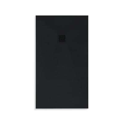 Douchebak BWS Elsa Composiet Anti-slip 180x90x3 cm Mat Zwart Douchebak BWS Elsa Composiet Anti-slip 180x90x3 cm Mat Zwart