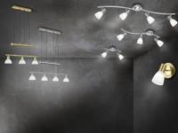 Trio Moderne plafondspotLevisto 3-lichts nikkel mat - 871010307 - thumbnail