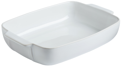 Pyrex Signature ovenschaal keramiek wit 35x25cm