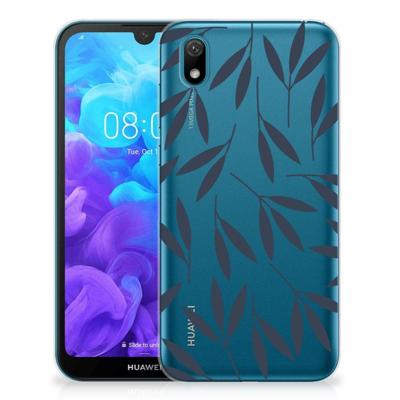 Huawei Y5 (2019) | TPU Case | Leaves Blue