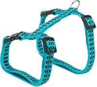 TRIXIE KATTENTUIG MET RIEM METALEN GESPEN REFLECTEREND ASSORTI 22-42X1 CM 120 CM 4 ST - thumbnail