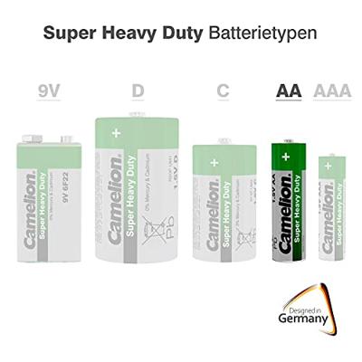 Jonotoys Camelion aa zink-carbon batterijen per 4 stuks - thumbnail